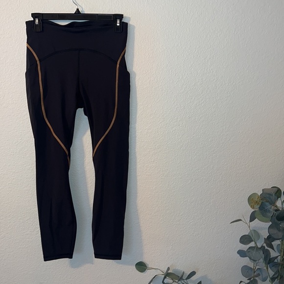 Lululemon power thru high rise color seam tights - Picture 3 of 4